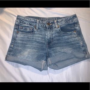 american eagle jean shorts